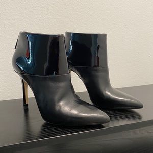 Michael Michael Kors, Black Patent Booties Size 9